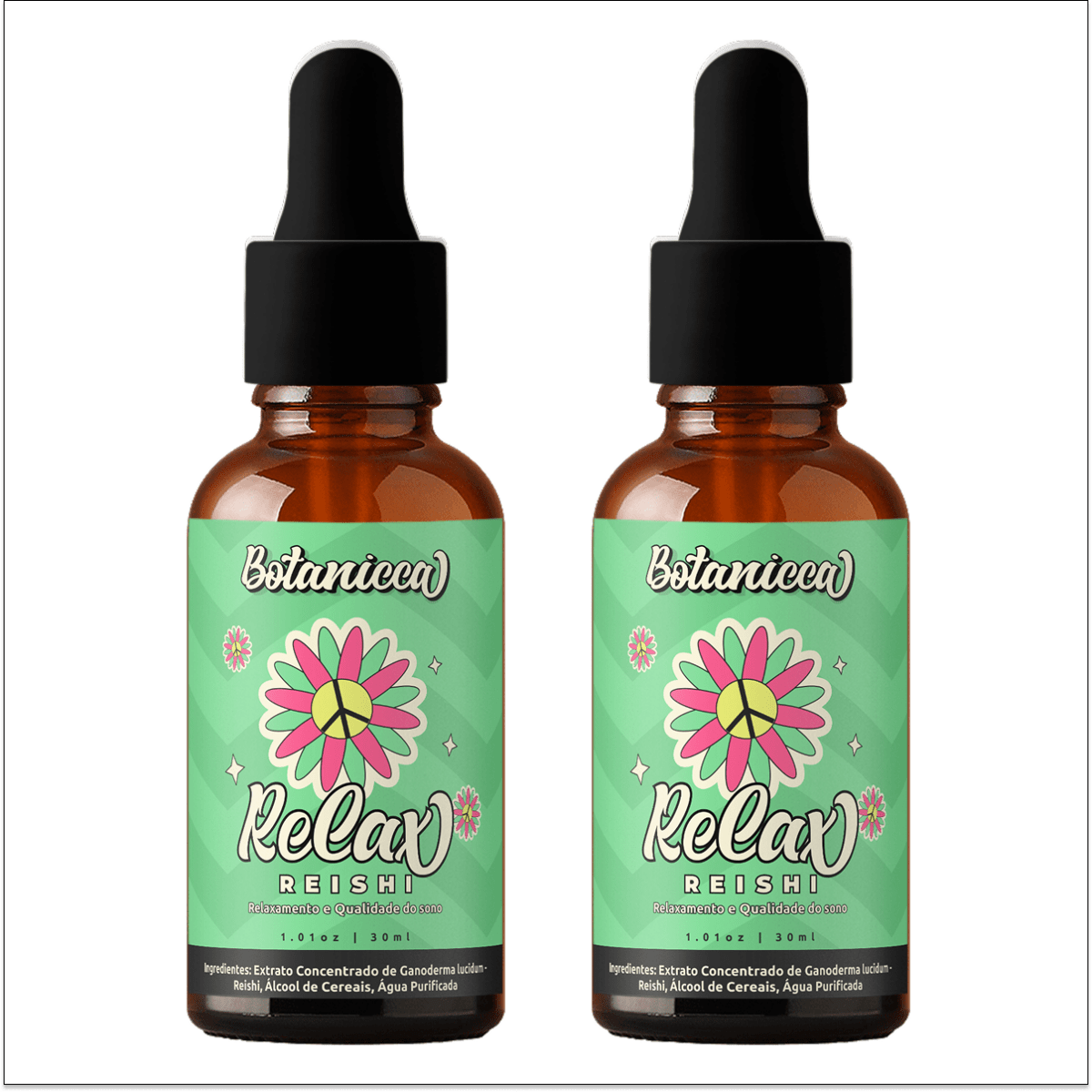 Kit Relax: 2 extratos Reishi com 25%Off