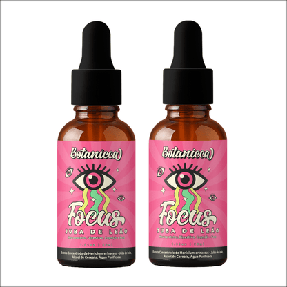 Kit Juba de Leão Focus – Clareza mental em dobro com Hericium erinaceus