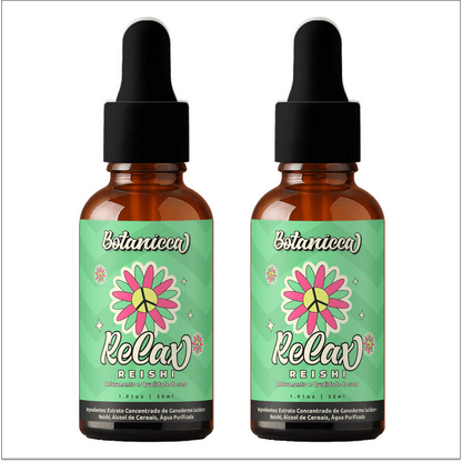Kit Relax: 2 extratos Reishi com 25%Off