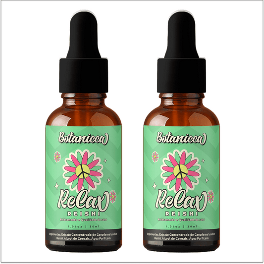 Kit Relax: 2 extratos Reishi com 25%Off