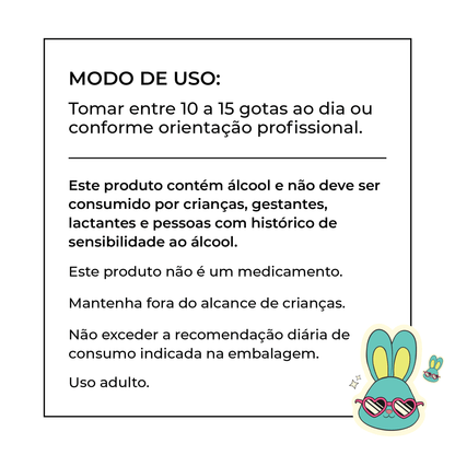 Extrato de Cogumelo Cauda de Peru - 30ml